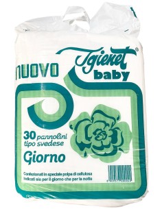 pannolini svedesi striscia giorno - 30pz - incontinenza o post parto: tuttocasashop.it: igiene e cura della persona