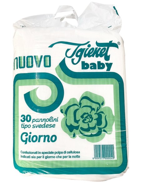 pannolini svedesi striscia giorno - 30pz - incontinenza o post parto: tuttocasashop.it: igiene e cura della persona