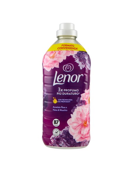 lenor ammorbidente concentrato 87 lavaggi 1827ml - ametista: tuttocasashop.it: prodotti per bucato e tessuti