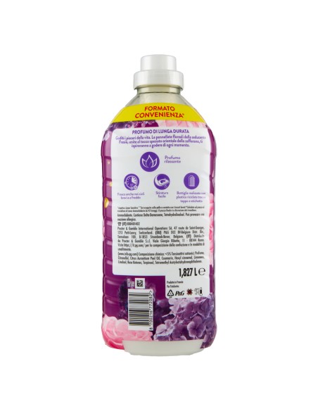 lenor ammorbidente concentrato 87 lavaggi 1827ml - ametista: tuttocasashop.it: prodotti per bucato e tessuti