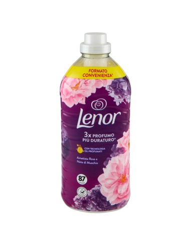 lenor ammorbidente concentrato 87 lavaggi 1827ml - ametista: tuttocasashop.it: prodotti per bucato e tessuti