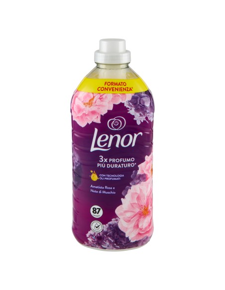 lenor ammorbidente concentrato 87 lavaggi 1827ml - ametista: tuttocasashop.it: prodotti per bucato e tessuti