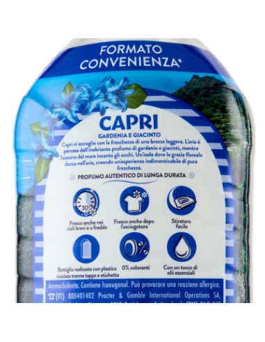 lenor ammorbidente concentrato 87 lavaggi 1827ml - capri: tuttocasashop.it: prodotti per bucato e tessuti