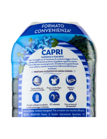 lenor ammorbidente concentrato 87 lavaggi 1827ml - capri: tuttocasashop.it: prodotti per bucato e tessuti