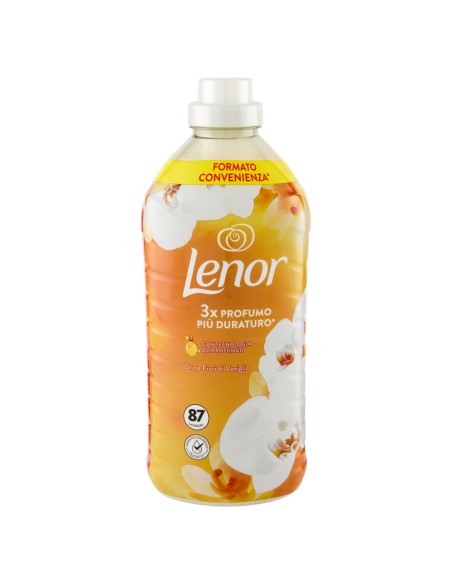 lenor ammorbidente concentrato 87 lavaggi 1827ml - oro & fiori: tuttocasashop.it: prodotti per bucato e tessuti