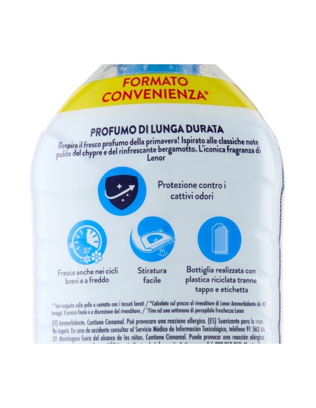 lenor ammorbidente concentrato 87 lavaggi 1827ml - primavera: tuttocasashop.it: prodotti per bucato e tessuti