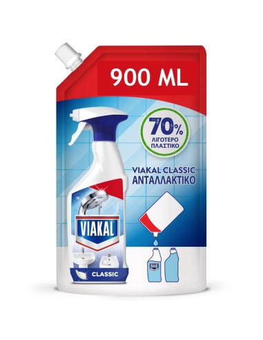 viakal casa anticalcare - ecoricarica xxl 900ml - classico: tuttocasashop.it: pulizia e cura della casa