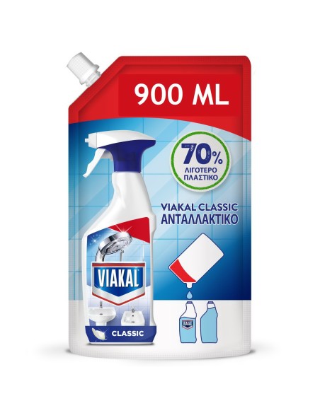 viakal casa anticalcare - ecoricarica xxl 900ml - classico: tuttocasashop.it: pulizia e cura della casa