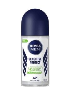 nivea deodorante roll-on 50ml - for men - sensitive protect: tuttocasashop.it: igiene e cura della persona