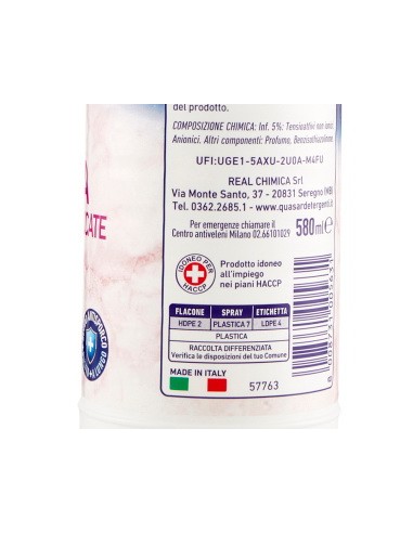 quasar detergente cucina spray - 580ml - con erogatore: tuttocasashop.it: pulizia e cura della casa