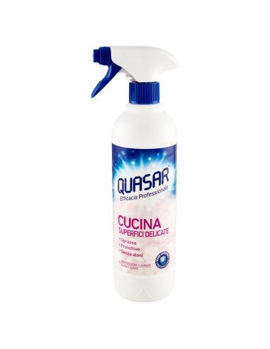 quasar detergente cucina spray - 580ml - con erogatore: tuttocasashop.it: pulizia e cura della casa