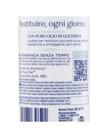 neutro roberts deodorante stick 40ml - fresco - classico: tuttocasashop.it: igiene e cura della persona