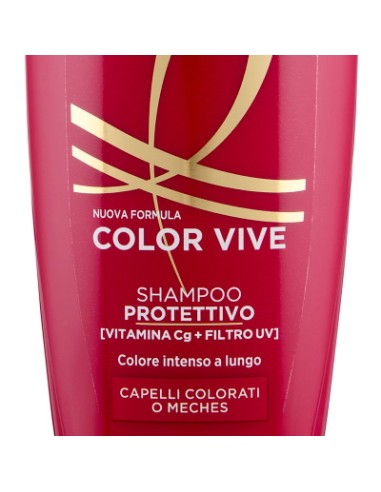 elvive l'oreal shampoo 300ml - color vive - per capelli colorati o meches: tuttocasashop.it: igiene e cura della persona