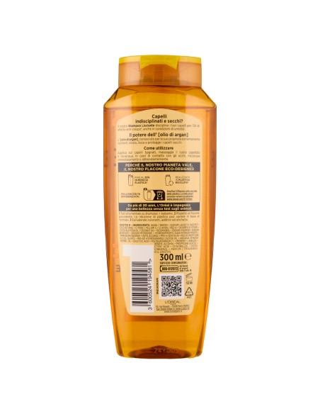 elvive l'oreal shampoo 300ml - liss intense - lisciante per capelli secchi: tuttocasashop.it: igiene e cura della persona