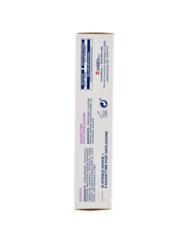 lycia 20 strisce depilatorie viso + 4 salviettine per pelli sensibili: tuttocasashop.it: igiene e cura della persona