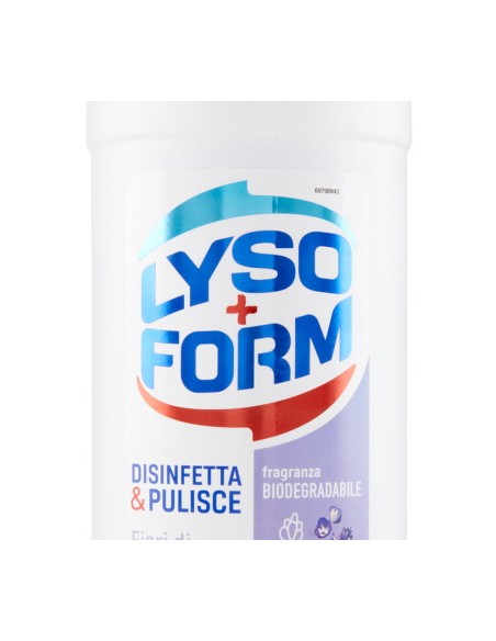lysoform casa detergente disinfettante - 1100ml - fiori di lavanda: tuttocasashop.it: pulizia e cura della casa