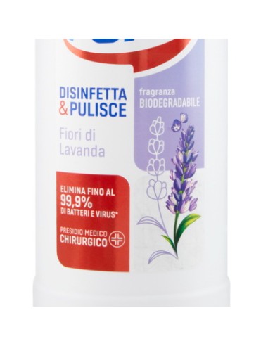 lysoform casa detergente disinfettante - 1100ml - fiori di lavanda: tuttocasashop.it: pulizia e cura della casa