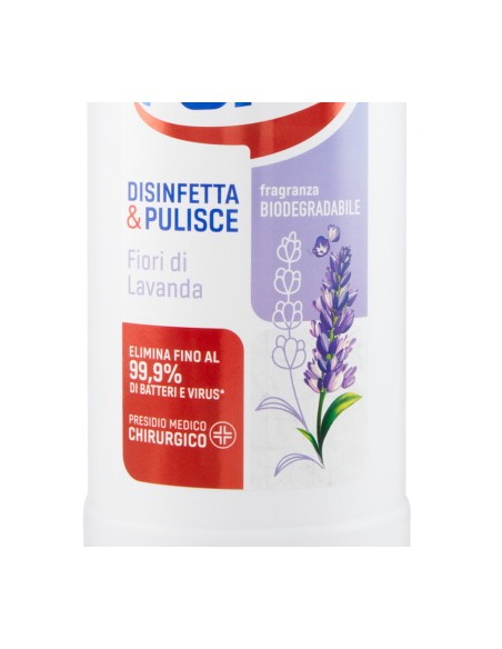 lysoform casa detergente disinfettante - 1100ml - fiori di lavanda: tuttocasashop.it: pulizia e cura della casa