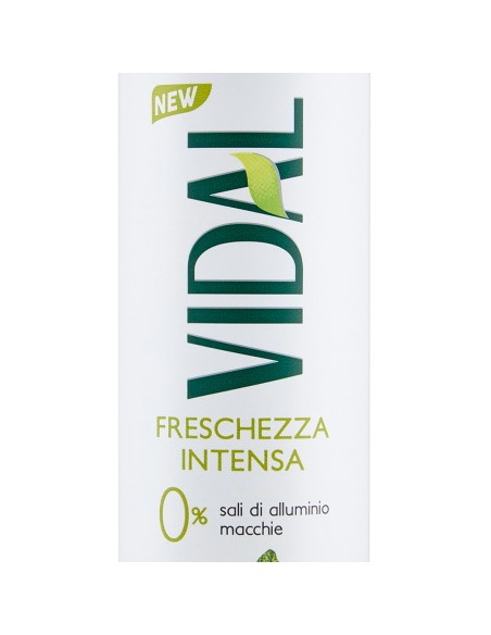 vidal deodorante spray - 150ml - freschezza intesa - bergamotto e zenzero: tuttocasashop.it: igiene e cura della persona