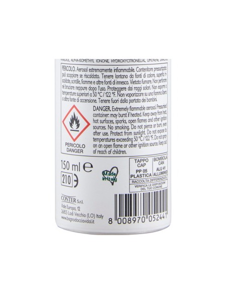 vidal deodorante spray - 150ml - freschezza intesa - bergamotto e zenzero: tuttocasashop.it: igiene e cura della persona