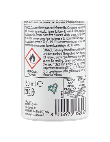 vidal deodorante spray - 150ml - asciutto invisibile - muschio bianco: tuttocasashop.it: igiene e cura della persona