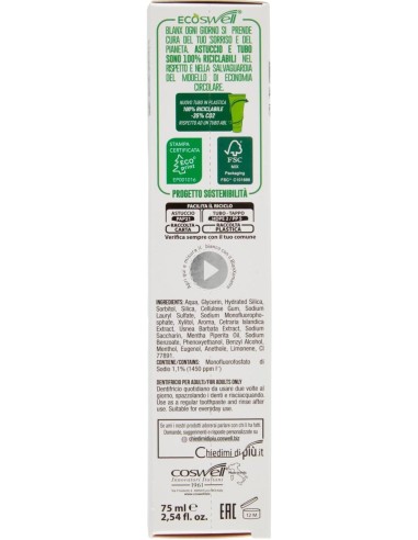 blanx dentifricio - 75ml - sbiancante - licheni islandici: tuttocasashop.it: igiene e cura della persona