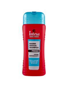 intesa pour homme bagno doccia shampoo - 500ml - fresh - energy boost: tuttocasashop.it: igiene e cura della persona