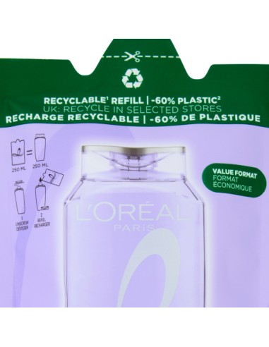 elvive shampoo eco-ricarica 250ml - hydra hyaluronic - idratazione 72h: tuttocasashop.it: igiene e cura della persona