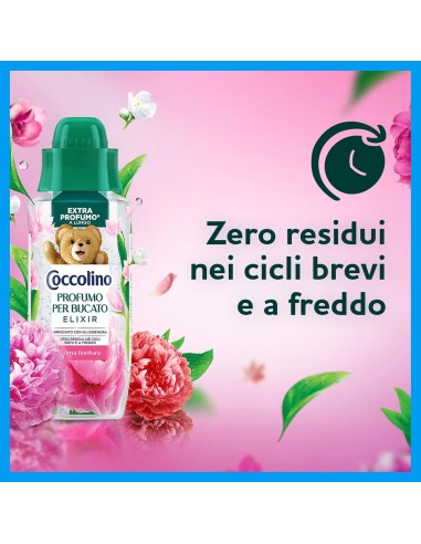 coccolino profumo per bucato elixir - 342ml - prima fioritura: tuttocasashop.it: prodotti per bucato e tessuti