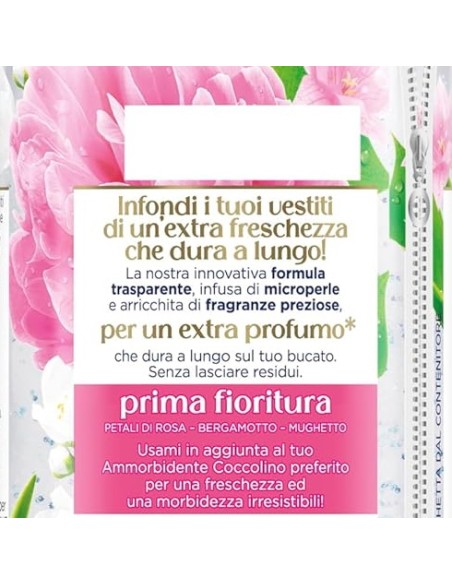 coccolino profumo per bucato elixir - 342ml - prima fioritura: tuttocasashop.it: prodotti per bucato e tessuti