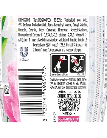 coccolino profumo per bucato elixir - 342ml - prima fioritura: tuttocasashop.it: prodotti per bucato e tessuti