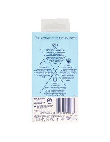 durex profilattici - 10 pezzi - settebello classico: tuttocasashop.it: igiene e cura della persona