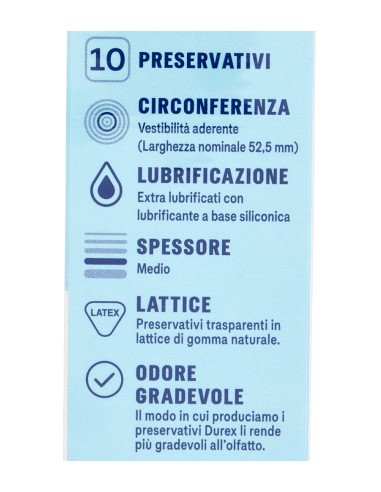durex profilattici - 10 pezzi - settebello classico: tuttocasashop.it: igiene e cura della persona