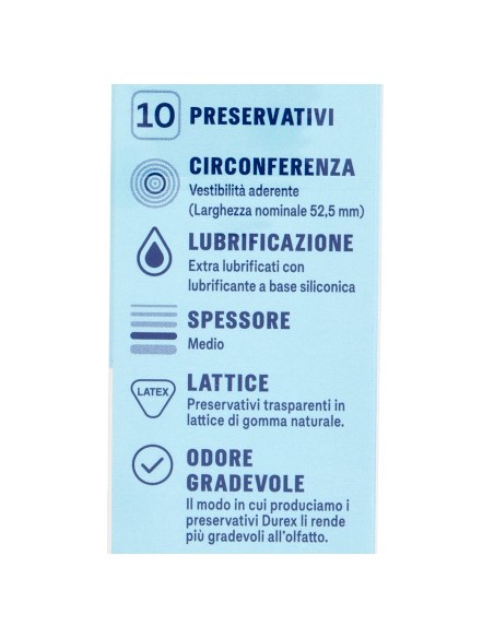 durex profilattici - 10 pezzi - settebello classico: tuttocasashop.it: igiene e cura della persona