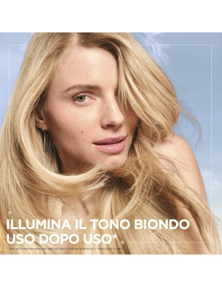 ultra dolce elisir illuminante - 120ml - siero schiarente per capelli biondi: tuttocasashop.it: igiene e cura della persona