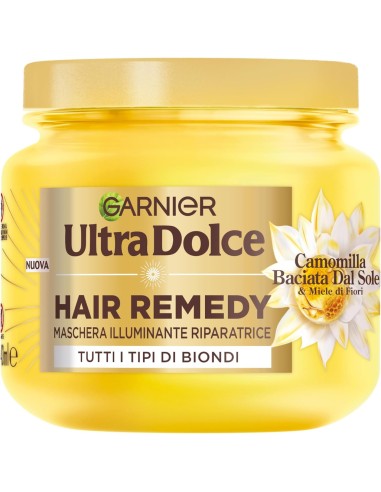 ultra dolce maschera - 340ml - illuminante riparatrice camomilla - biondi: tuttocasashop.it: igiene e cura della persona