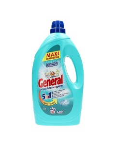 general detersivo lavatrice liquido 60 lavaggi 2400ml - igienizzante: tuttocasashop.it: prodotti per bucato e tessuti