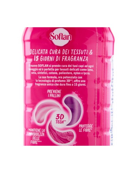 soflan detersivo liquido per capi delicati 28 lavaggi - 900ml - classico: tuttocasashop.it: prodotti per bucato e tessuti