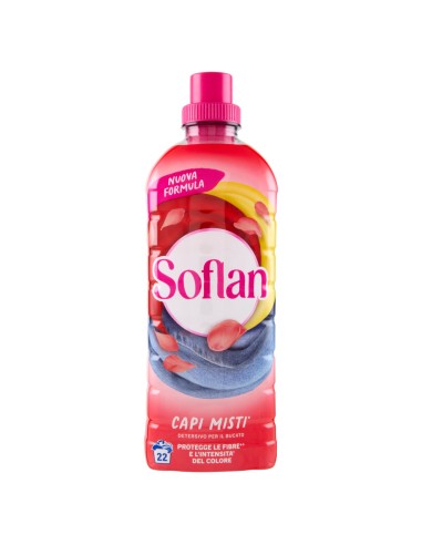 soflan detersivo liquido per capi delicati 28 lavaggi - 900ml - colorati: tuttocasashop.it: prodotti per bucato e tessuti