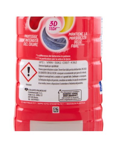 soflan detersivo liquido per capi delicati 28 lavaggi - 900ml - colorati: tuttocasashop.it: prodotti per bucato e tessuti