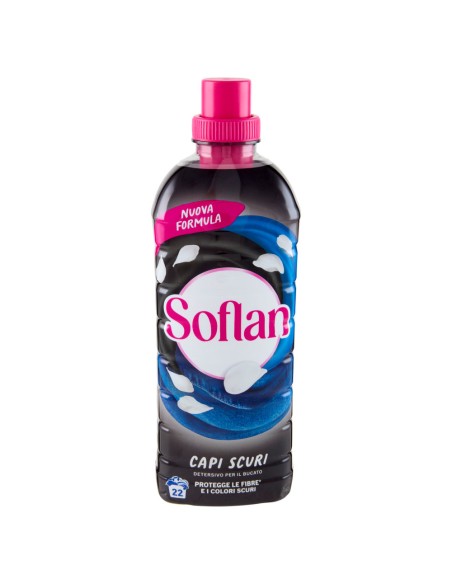 soflan detersivo liquido per capi delicati 28 lavaggi - 900ml - capi neri: tuttocasashop.it: prodotti per bucato e tessuti