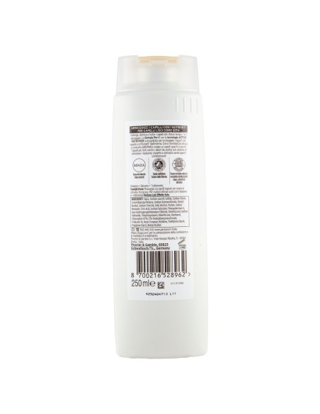 pantene pro-v shampoo balsamo e trattamento - 250ml - lisci setosi: tuttocasashop.it: igiene e cura della persona