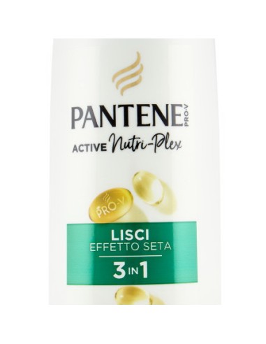 pantene pro-v shampoo balsamo e trattamento - 250ml - lisci setosi: tuttocasashop.it: igiene e cura della persona