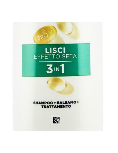 pantene pro-v shampoo balsamo e trattamento - 250ml - lisci setosi: tuttocasashop.it: igiene e cura della persona