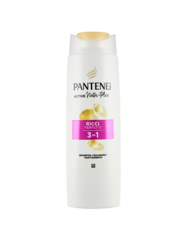 pantene pro-v shampoo balsamo e trattamento - 250ml - ricci: tuttocasashop.it: igiene e cura della persona