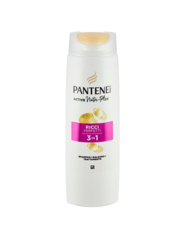 pantene pro-v shampoo balsamo e trattamento - 250ml - ricci: tuttocasashop.it: igiene e cura della persona