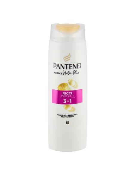 pantene pro-v shampoo balsamo e trattamento - 250ml - ricci: tuttocasashop.it: igiene e cura della persona