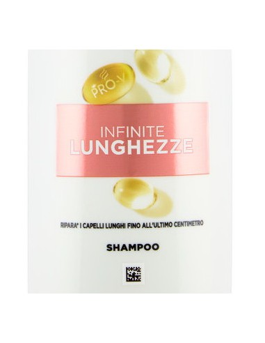 pantene pro-v shampoo - 250ml - lunghezze infinite: tuttocasashop.it: igiene e cura della persona