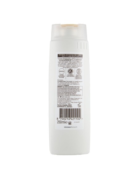 pantene pro-v shampoo - 250ml - rigenera & protegge: tuttocasashop.it: igiene e cura della persona