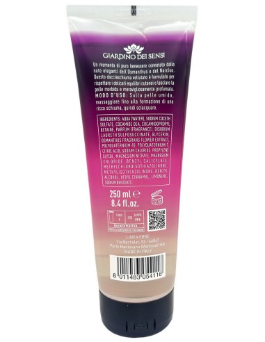 giardino dei sensi doccia shampoo - 250ml - osmanthus e narciso: tuttocasashop.it: igiene e cura della persona